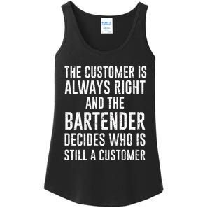 Funny Bartender Ladies Essential Tank