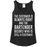 Funny Bartender Ladies Essential Tank