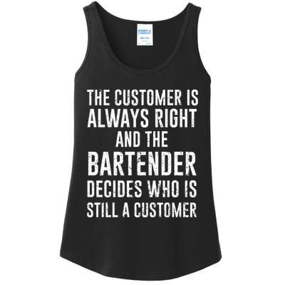 Funny Bartender Ladies Essential Tank