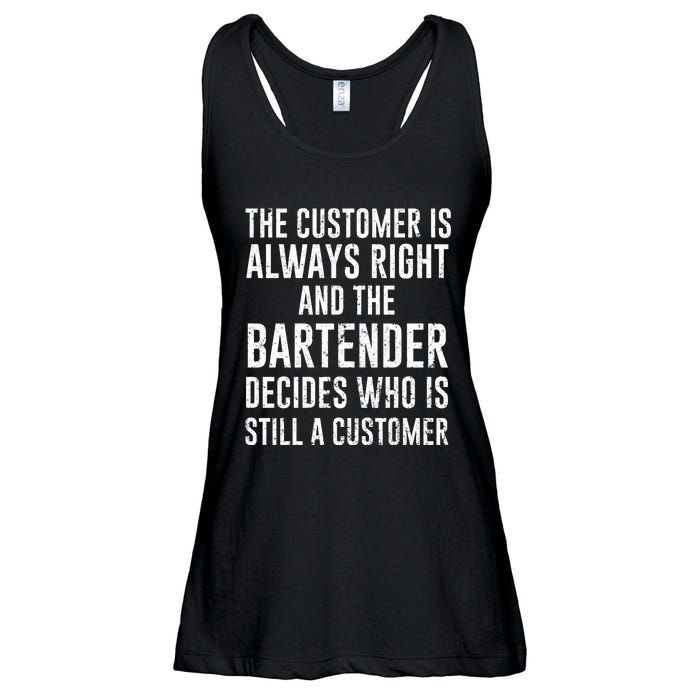 Funny Bartender Ladies Essential Flowy Tank