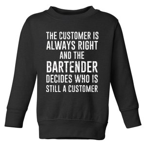 Funny Bartender Toddler Sweatshirt