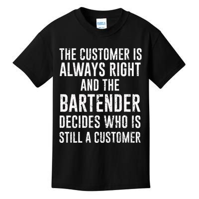 Funny Bartender Kids T-Shirt