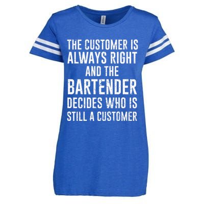 Funny Bartender Enza Ladies Jersey Football T-Shirt