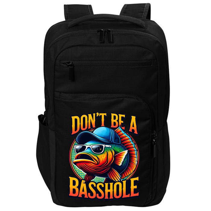 Funny Bass Fish Impact Tech Backpack