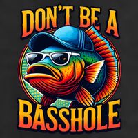 Funny Bass Fish Adult Drive Performance Visor