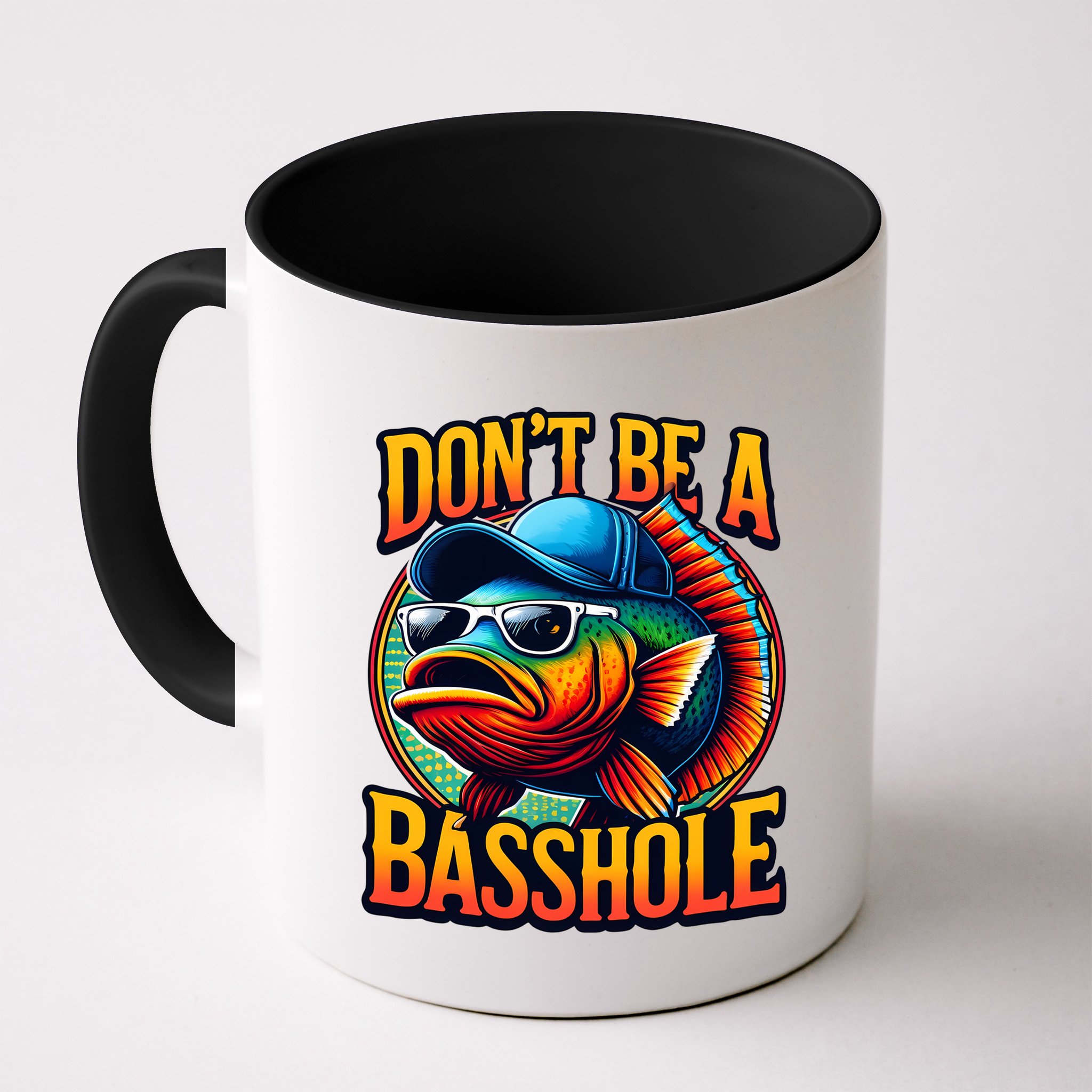 Funny Bass Fish Mug