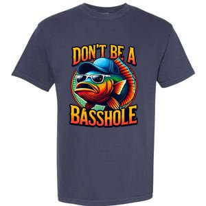 Funny Bass Fish Garment-Dyed Heavyweight T-Shirt