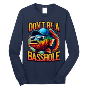 Funny Bass Fish Long Sleeve Shirt