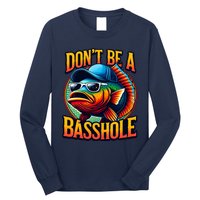 Funny Bass Fish Long Sleeve Shirt