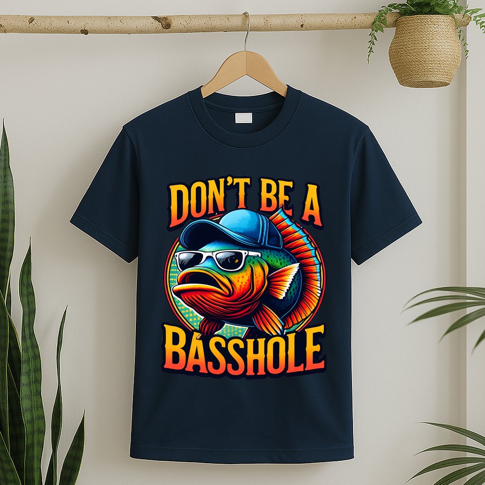 Funny Bass Fish T-Shirt