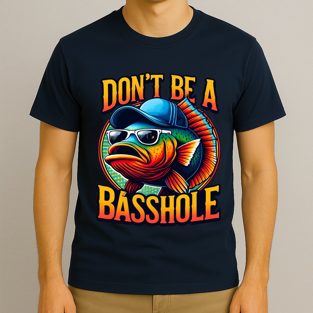 Funny Bass Fish T-Shirt