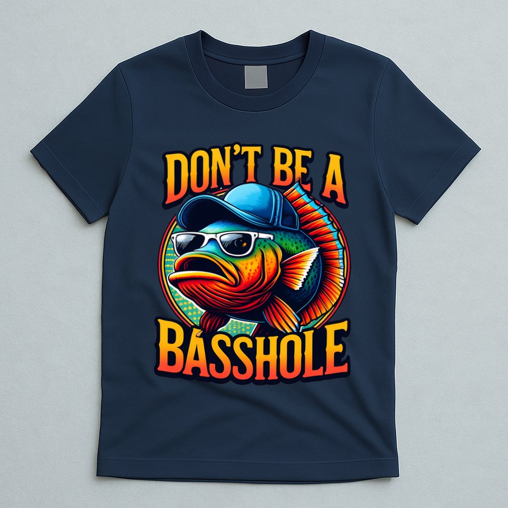 Funny Bass Fish T-Shirt