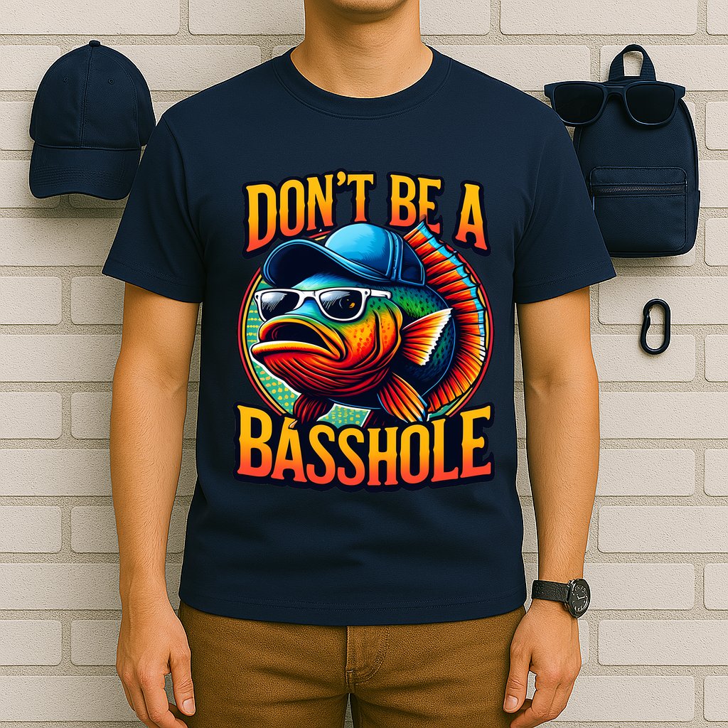 Funny Bass Fish T-Shirt