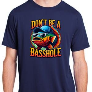 Funny Bass Fish Adult ChromaSoft Performance T-Shirt