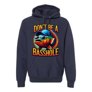 Funny Bass Fish Premium Hoodie