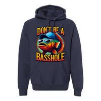 Funny Bass Fish Premium Hoodie