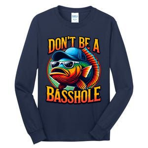 Funny Bass Fish Tall Long Sleeve T-Shirt