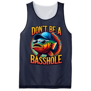 Funny Bass Fish Mesh Reversible Basketball Jersey Tank