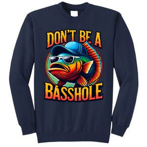 Funny Bass Fish Tall Sweatshirt