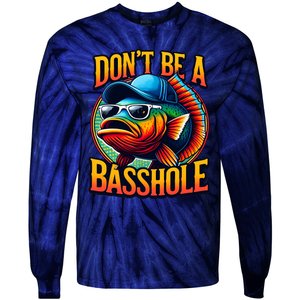 Funny Bass Fish Tie-Dye Long Sleeve Shirt