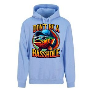 Funny Bass Fish Unisex Surf Hoodie