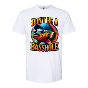 Funny Bass Fish Softstyle CVC T-Shirt