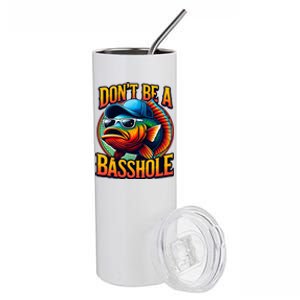 Funny Bass Fish Stainless Steel Tumbler