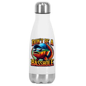 Funny Bass Fish Stainless Steel Insulated Water Bottle