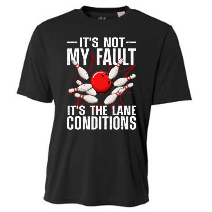 Funny Bowling For Women Bowler Team Bowling Lane Spare Cooling Performance Crew T-Shirt