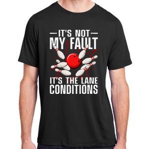 Funny Bowling For Women Bowler Team Bowling Lane Spare Adult ChromaSoft Performance T-Shirt