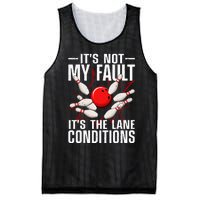 Funny Bowling For Women Bowler Team Bowling Lane Spare Mesh Reversible Basketball Jersey Tank