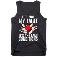 Funny Bowling For Women Bowler Team Bowling Lane Spare Tank Top