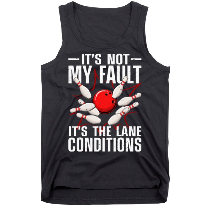 Funny Bowling For Women Bowler Team Bowling Lane Spare Tank Top