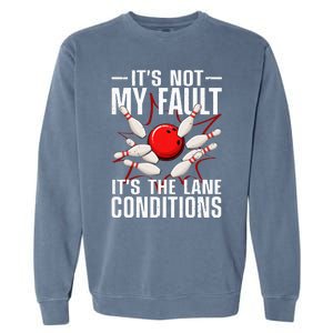 Funny Bowling For Women Bowler Team Bowling Lane Spare Garment-Dyed Sweatshirt