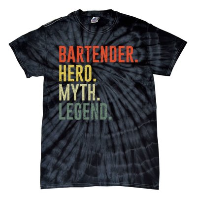 Funny Bartender Tie-Dye T-Shirt