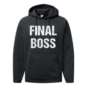 Final Boss Performance Fleece Hoodie