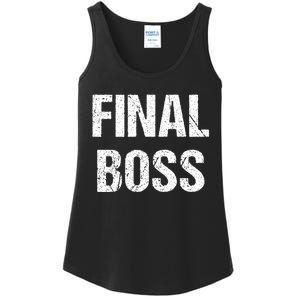 Final Boss Ladies Essential Tank