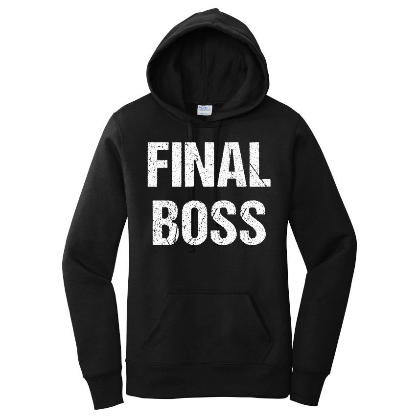 Final Boss Women's Pullover Hoodie