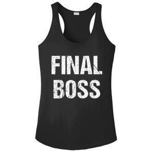 Final Boss Ladies PosiCharge Competitor Racerback Tank