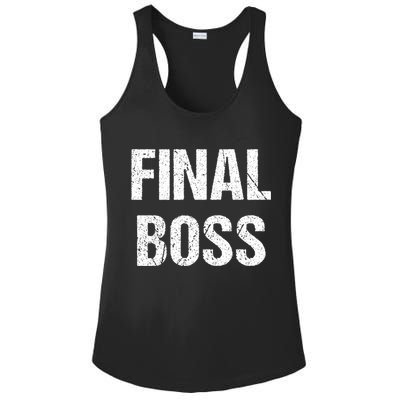 Final Boss Ladies PosiCharge Competitor Racerback Tank