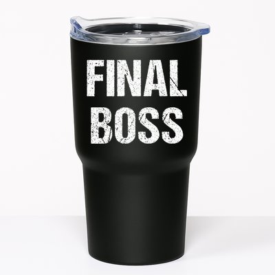 Final Boss Tumbler