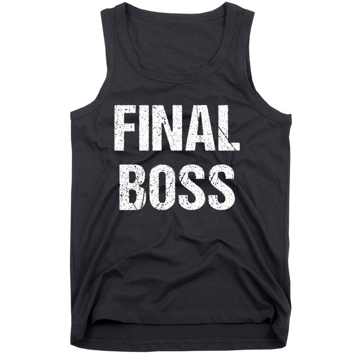 Final Boss Tank Top