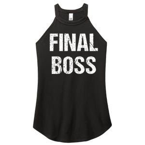 Final Boss Women's Perfect Tri Rocker Tank