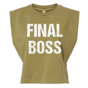 Final Boss Garment-Dyed Women's Muscle Tee