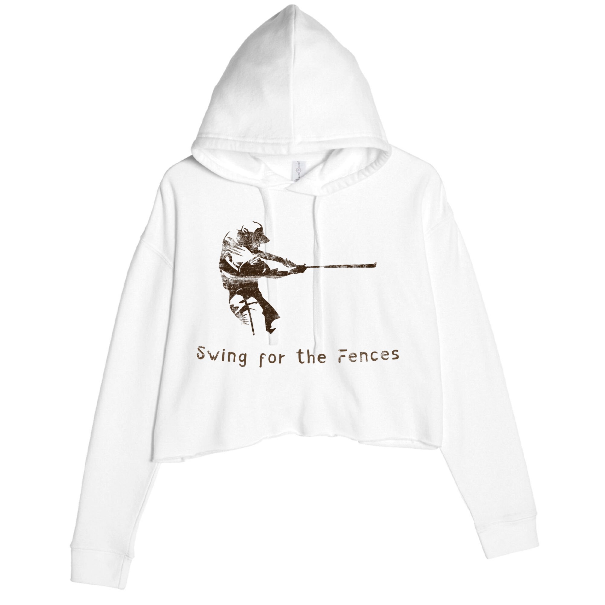 Fence Busters Crop Fleece Hoodie