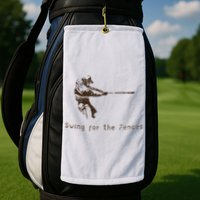 Fence Busters Golf Towel