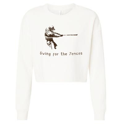 Fence Busters Cropped Pullover Crew