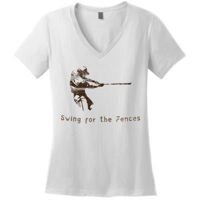 Fence Busters Women's V-Neck T-Shirt