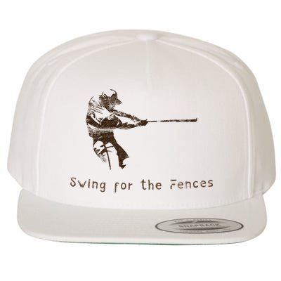Fence Busters Wool Snapback Cap