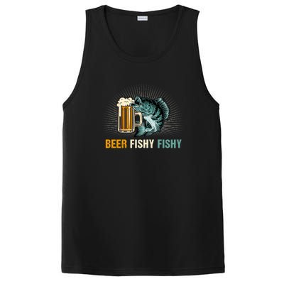 Funny Beer Fishy Fishy Fishing Father's Day Gift PosiCharge Competitor Tank